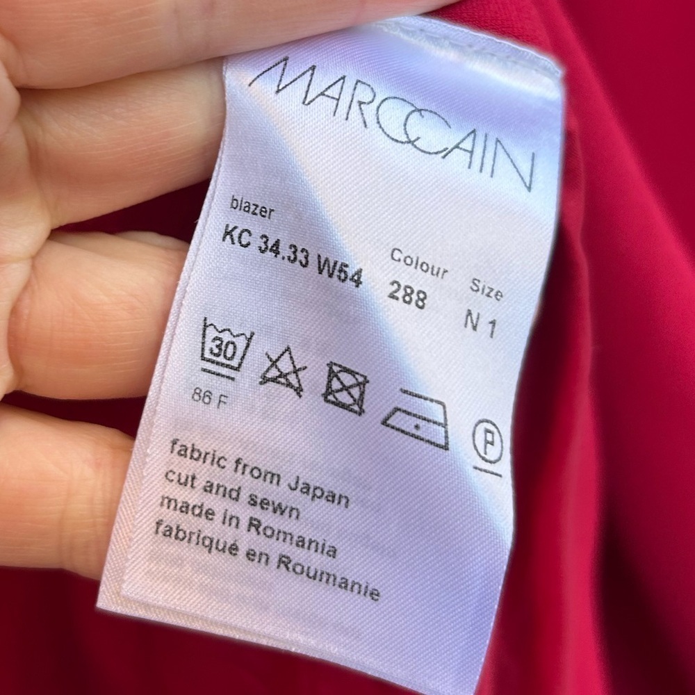 Marc Cain Open Front Long blazer Suit, size N1 - Picture 11 of 16